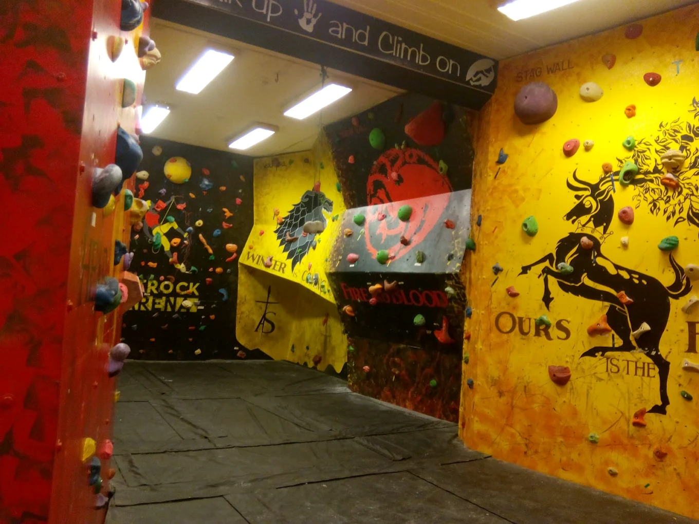 Bouldering (Indoor Climbing) View 3